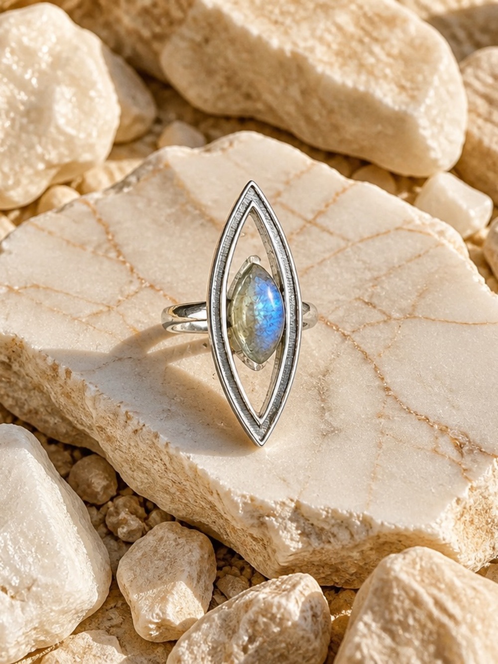 NEW! Labradorite Ring